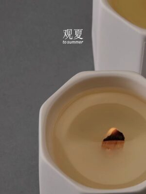 ToSummer-Cedarwood Chinese scented candle image-5