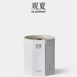 To Summer-CEDARWOOD Chinese Scented Wood Wick Candle